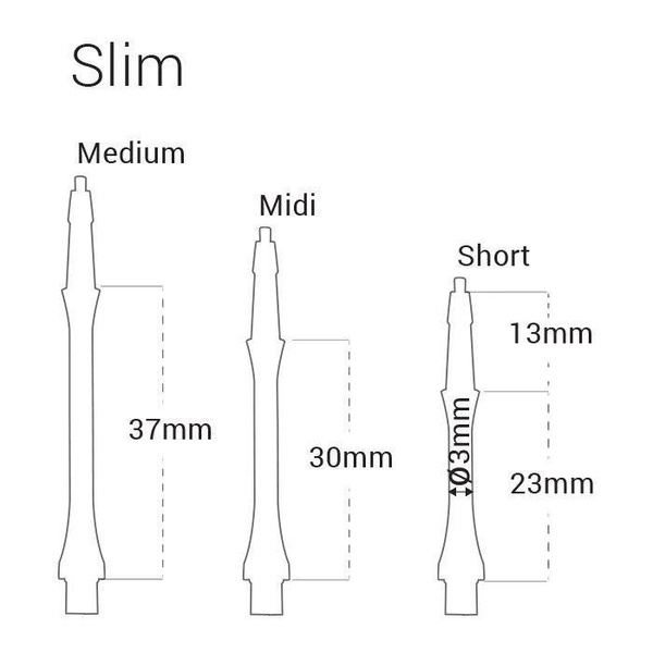 Shafty Harrows Clic Slim, clear